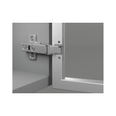 Hafele Metalla 310 A/SM 110°, Tam Bini Montajı Frenli Gizli Menteşe