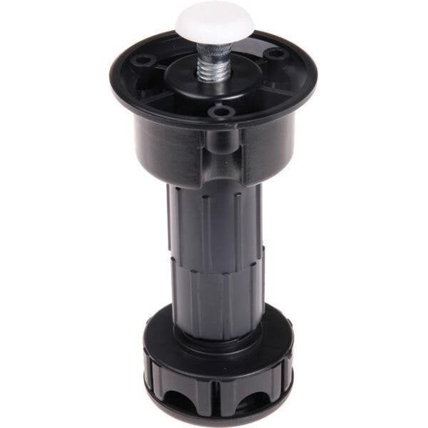 Hafele PFT01 Plastik Baza Ayağı 80mm, Siyah Renk