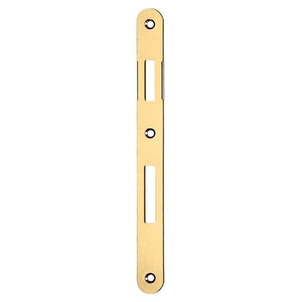 Hafele Gömme Kilit Karşılığı 20x170mm Parlak Pirinç Renk