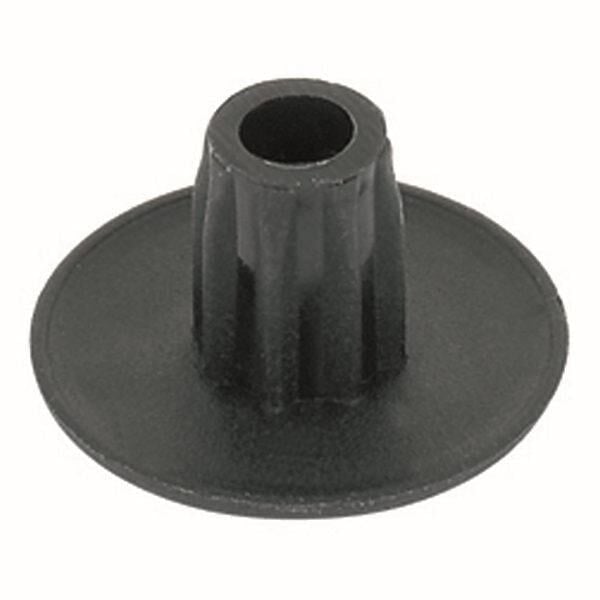 Hafele Baza Ayağı İçin Tapa 18mm, Siyah Renk