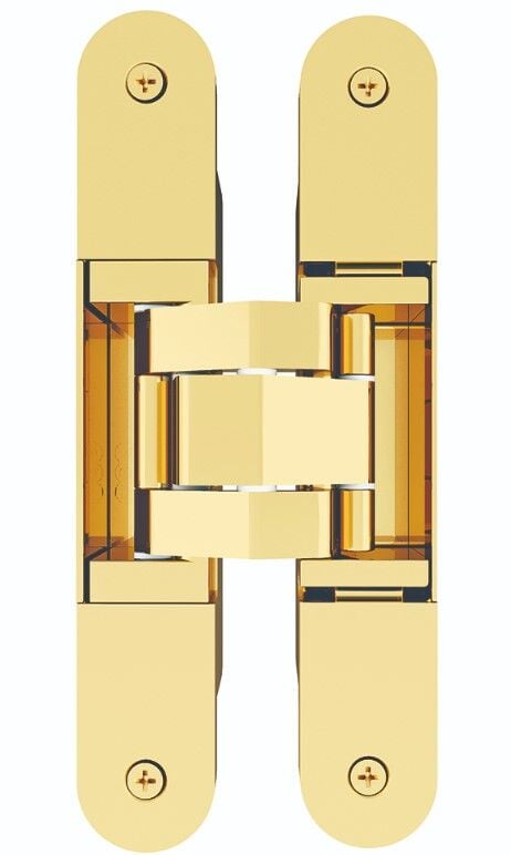 AGB Gizli Kapı Menteşesi 5.0 Eclipse Emaye Pirinç Kaplama