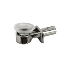 Hafele Raf Pimi, Cam, Vantuzlu, Nikel, 5Mm (100 Adet)