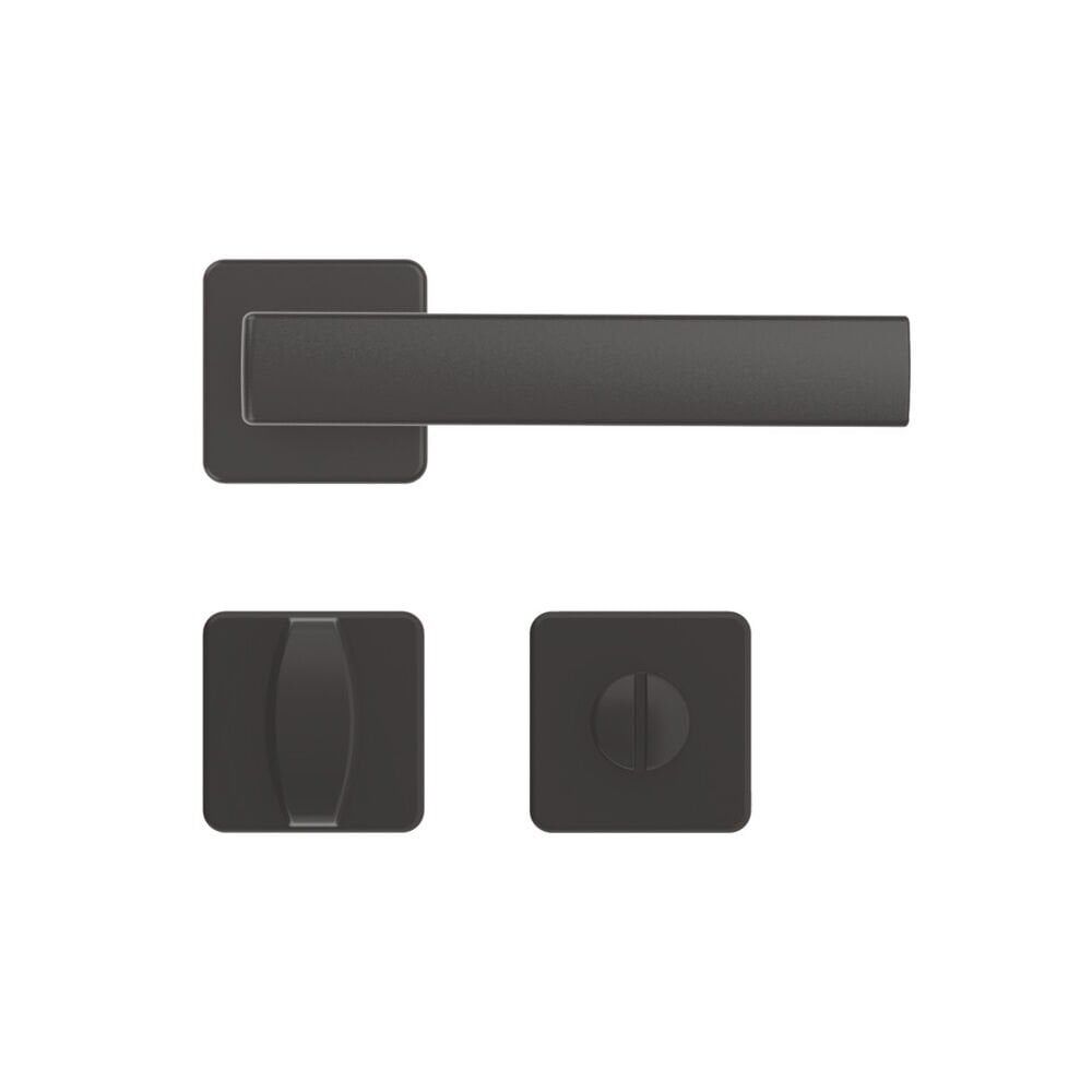 Hafele CALINA Mat Siyah Renkli (WC) Kapı Kolu