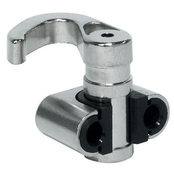 Hafele Vidalı Sol Kanca Ø6mm, Nikel Renk