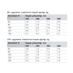 Hafele Runa Plus Gazlı Piston Frenli 100N Antrasit