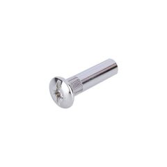Hafele Destek Vidası Çelik M6x40mm (100 Adet), Nikel Kaplama