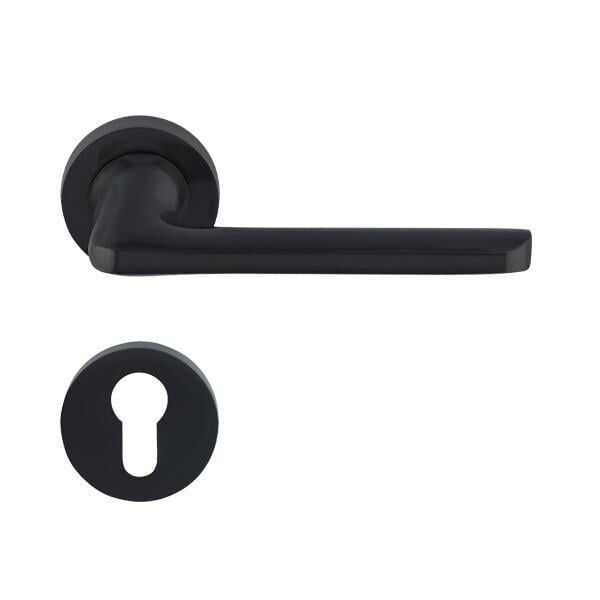 Hafele Kapı Kolu Seti Eloy Barelli Mat Siyah