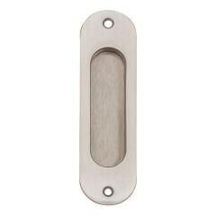 Hafele Oval Gömme Kulp Pasaj Mat Nikel