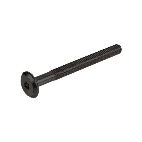 Hafele Yassı Başlı Vida M6x70mm, Siyah Renk (100 Adet)