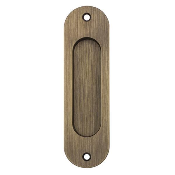 Hafele Oval Gömme Kulp Pasaj Antik Bronz