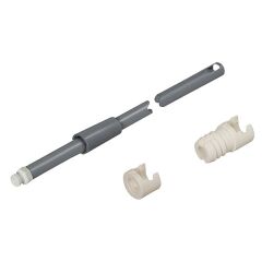 Hafele Moovit, Yuvarlak Yan Bordür Gri 270mm