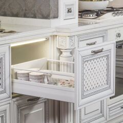 Hafele Moovit, Yuvarlak Yan Bordür Gri 270mm