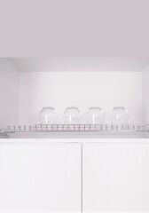 Hafele Sabit Bardaklık Tepsi Krom Parlak 90cm