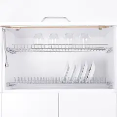 Hafele Sabit Bardaklık Tepsi Krom Parlak 60cm