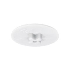Hafele Minifix Kapak 15mm, Beyaz Renk (500 Adet)