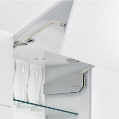 Hafele Free Fold Kalkar Katlanır Makas Seti 96-101cm/6,5-12,8kg, Gri Renk