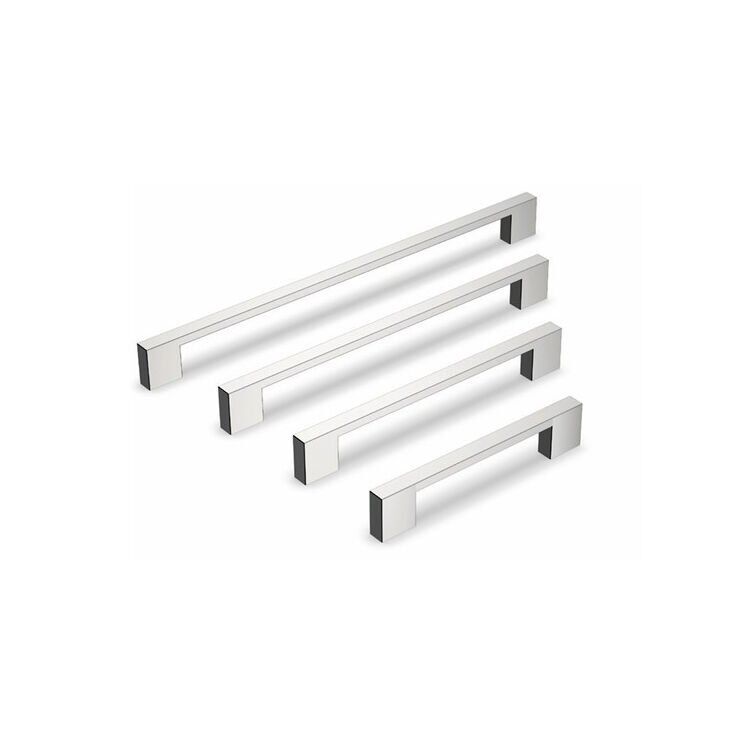 Hafele HANNAH III Kulp parlak krom 192mm