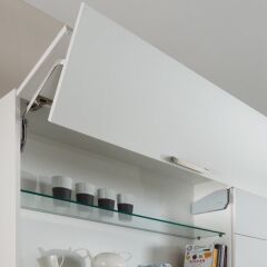 Hafele Free Fold Kalkar Katlanır Makas Seti 84-91cm/4,5-9kg, Gri Renk