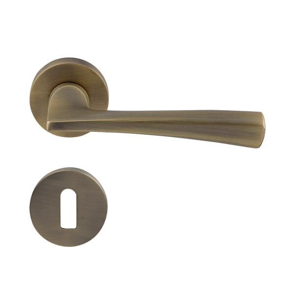 Hafele Kapı Kolu Seti Milano Oda Antik Bronz