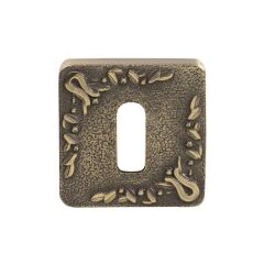 Hafele Oda Kare Kapı Kolu Rozet, Antik Bronz Renk