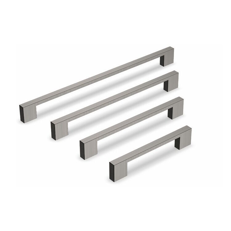 Hafele HAN II Kulp p. çelik renkli 192mm