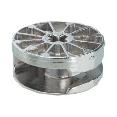 Hafele Maxifix-E Gövde PZ3 18mm (10 Adet), Nikel Kaplama