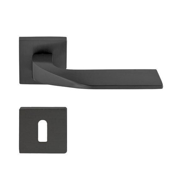 Hafele Kapı Kolu Seti Leo Oda Antrasit