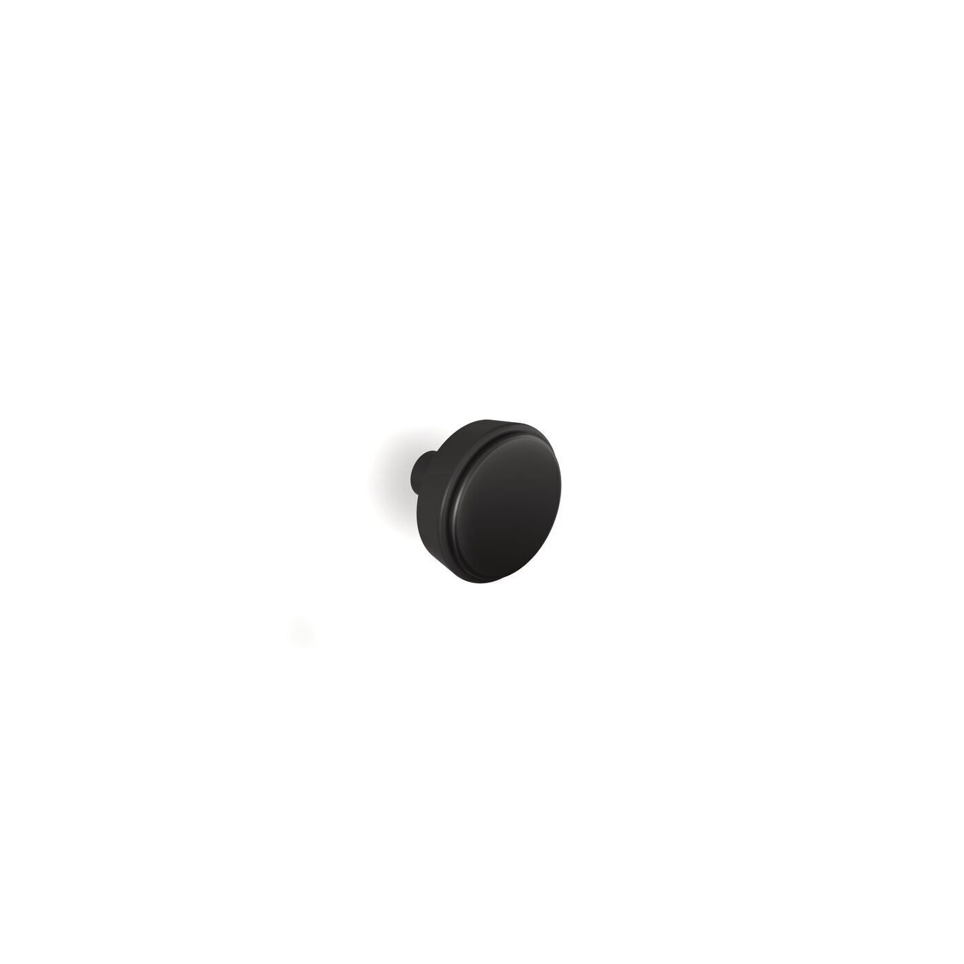 Hafele AURE Mat Siyah Renk 30 mm Düğme Kulp
