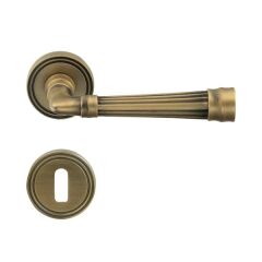 Hafele Kapı Kolu Seti Gain Oda Antik Bronz