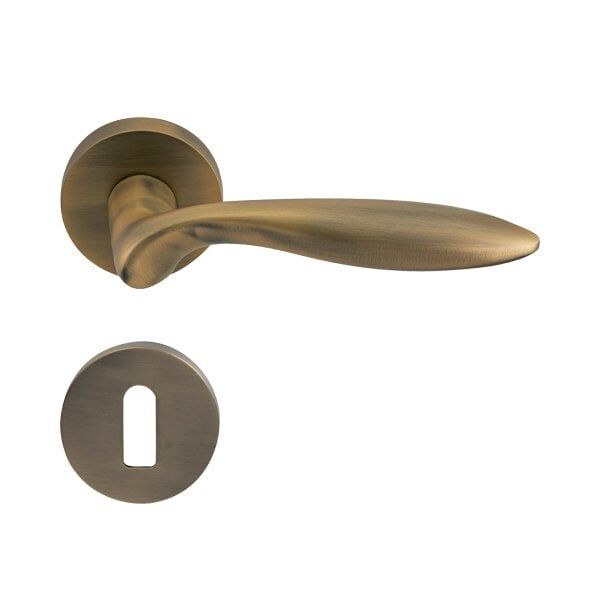 Hafele Kapı Kolu Seti Balena Oda Antik Bronz