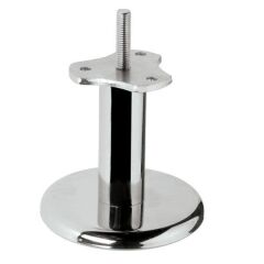 Hafele Yuvarlak Mobilya Ayağı Ø110-Ø25mm H:100mm, Mat Krom Renk