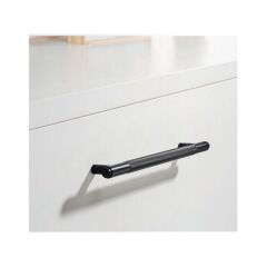 Hafele VERONA II Mat Siyah Renk 224 mm Akslı Kulp