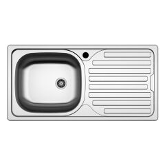 Hafele Capua03 Tezgah Üstü Eviye, Dekorlu Sağ Damlalık