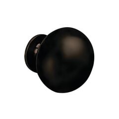 Hafele CLAUS II Mat Siyah Renk 19 mm Düğme Kulp