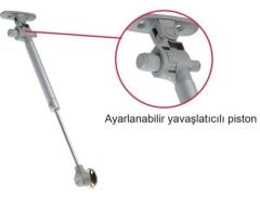 Hafele Notus Plus Gazlı Piston Frenli 120N