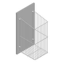 Hafele Çamaşır Sepeti Boxy 330cm Antrasit Renk
