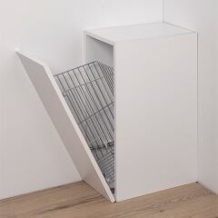 Hafele Çamaşır Sepeti Boxy 430cm Parlak Krom Renk