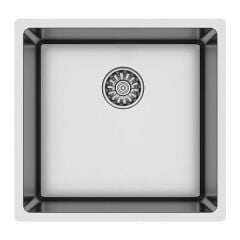 Hafele Novara03 Eviye 440x440mm, Parlak Paslanmaz Çelik Renk
