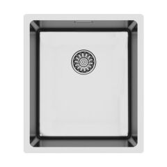 Hafele Novara02 Eviye 380x440mm, Parlak Paslanmaz Çelik Renk