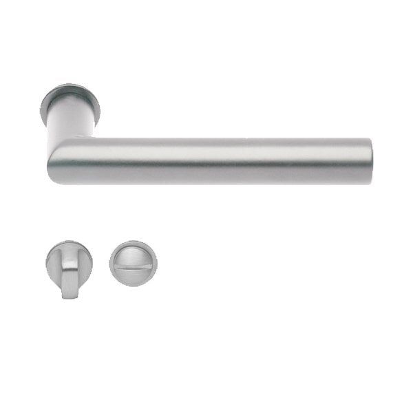 Hafele Kapı Kolu Seti Mini Werner Kol Seti  WC Paslanmaz Çelik Mat