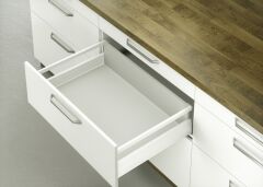 Hafele M. Box P Vis İç Çek. Brd. Kare 400mm, Beyaz Renk