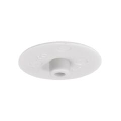 Hafele Minifix Kapak 17mm (500 Adet), Beyaz Renk
