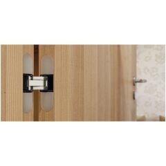 Hafele  CDH 60 Mat Nikel Renk Gizli Kapı Menteşesi