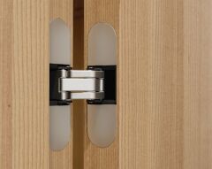 Hafele  CDH 60 Mat Nikel Renk Gizli Kapı Menteşesi