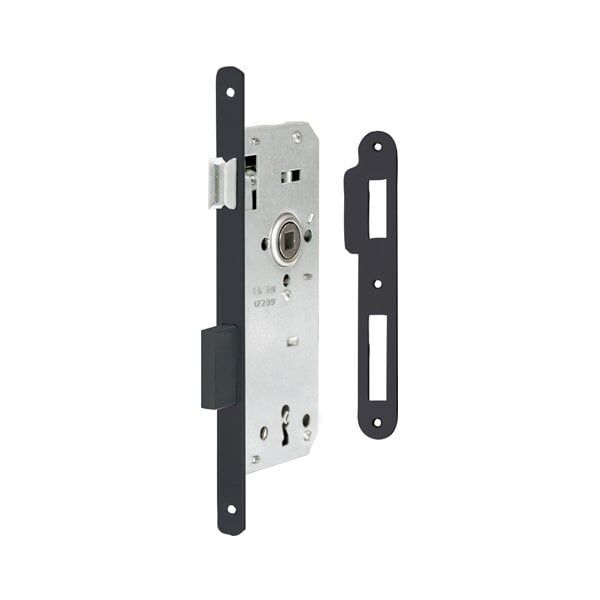 Hafele H40.01 Gömme Kilit CB 40/18mm Mat Siyah