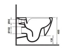 Hafele SOLIS WALL R52 Asma Klozet Parlak Beyaz