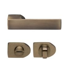 Hafele Kapı Kolu Seti Patty Banyo (WC) Antik Bronz