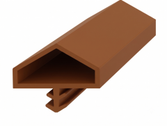 Ortadan Basan Çatı Tipi Kapı Fitili 16mm Tik (500 Metre)