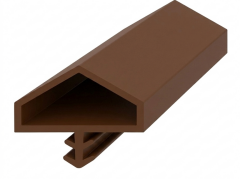 Ortadan Basan Çatı Tipi Kapı Fitili 16mm Kahverengi (500 Metre)