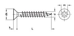 Hafele HOSPA Havşa Başlı Vida Paslanmaz Çelik Renkli 5x50 mm (200 Adet)